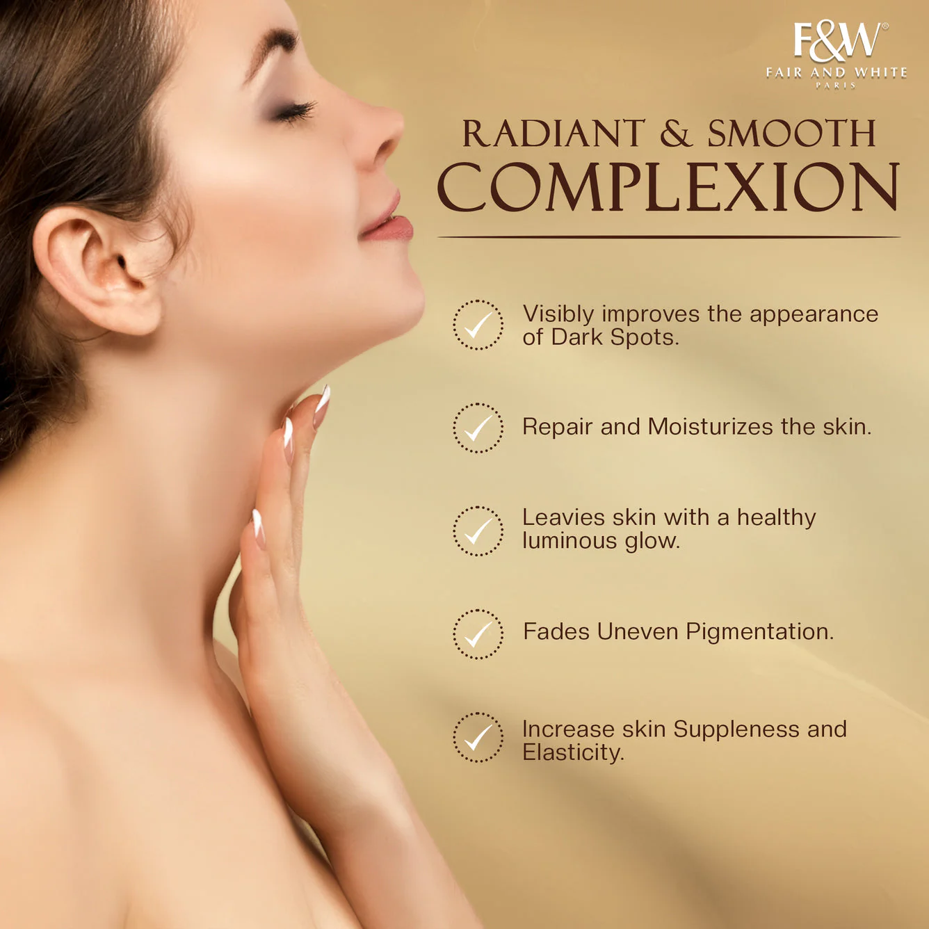 Fair And White 2: Gold Revitalizing Fade Cream 50ml / 1.7fl.oz - Image 5