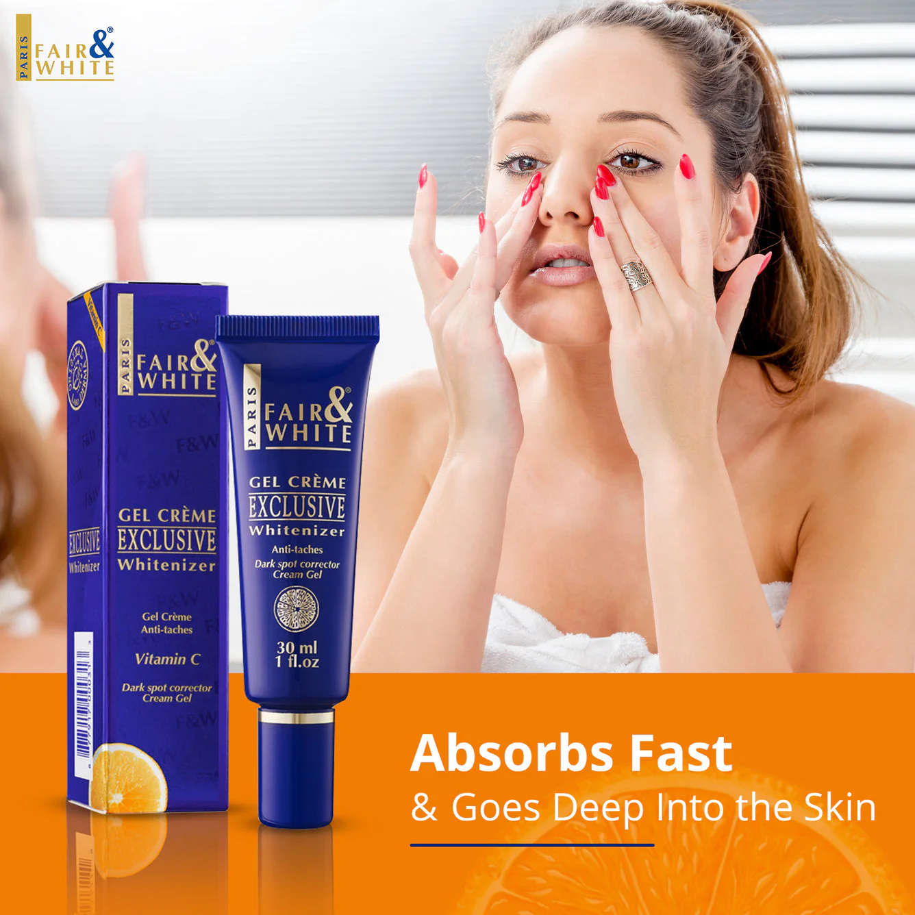 Fair and White Exclusive Gel Cream 30ml / 1 fl oz - Image 5