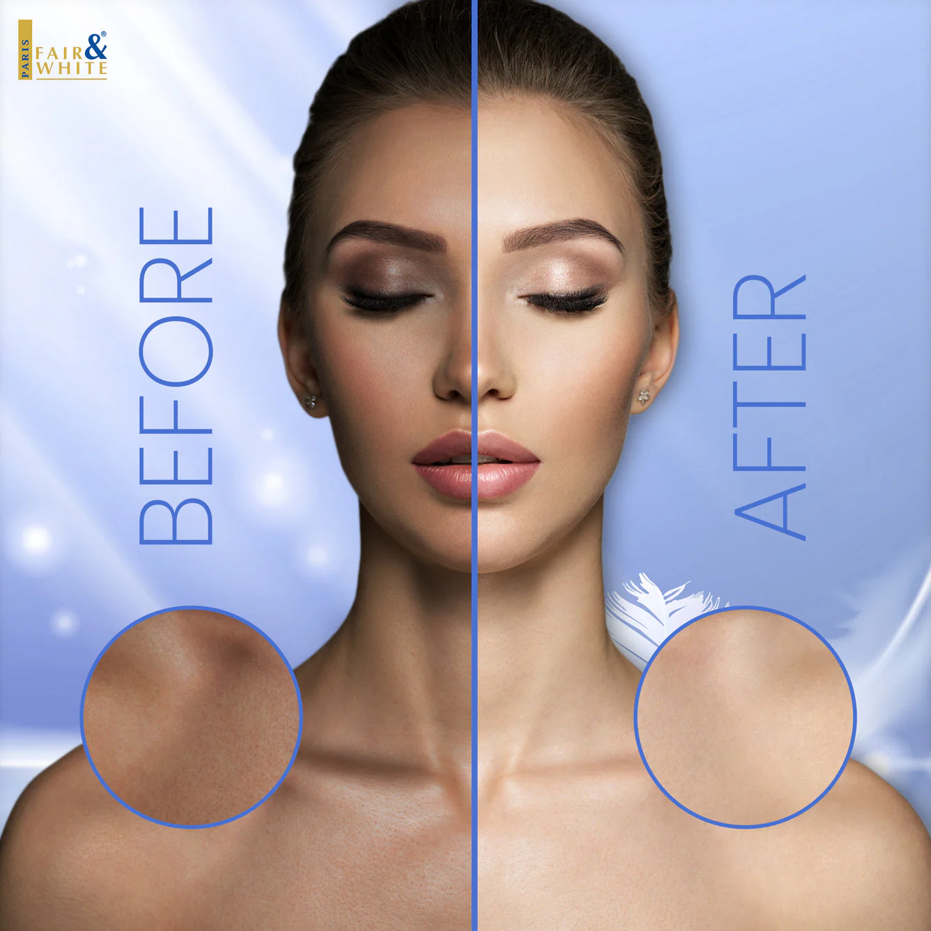 Fair and White Original Body Clearing Milk Lotion 500 ml / 16.90 fl oz - Image 4