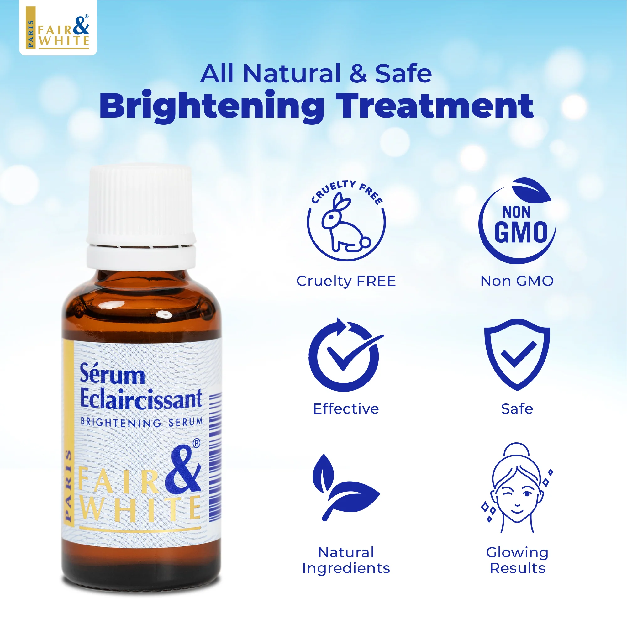 Fair and White Original Brightening Serum 30 ml / 1 fl oz - Image 7