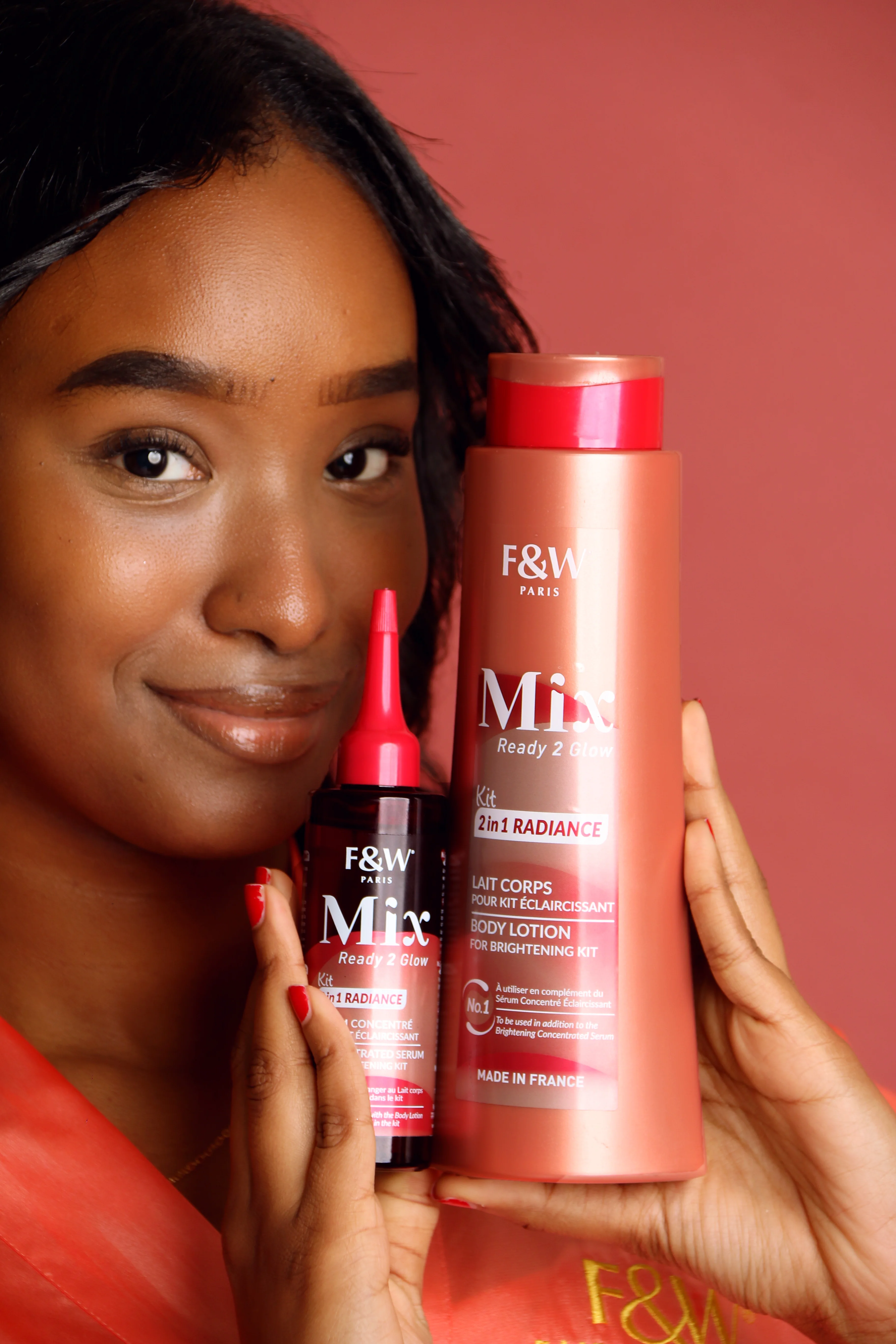 Fair And White MIX Brightening Kit Body lotion and Serum 400ml - Image 7