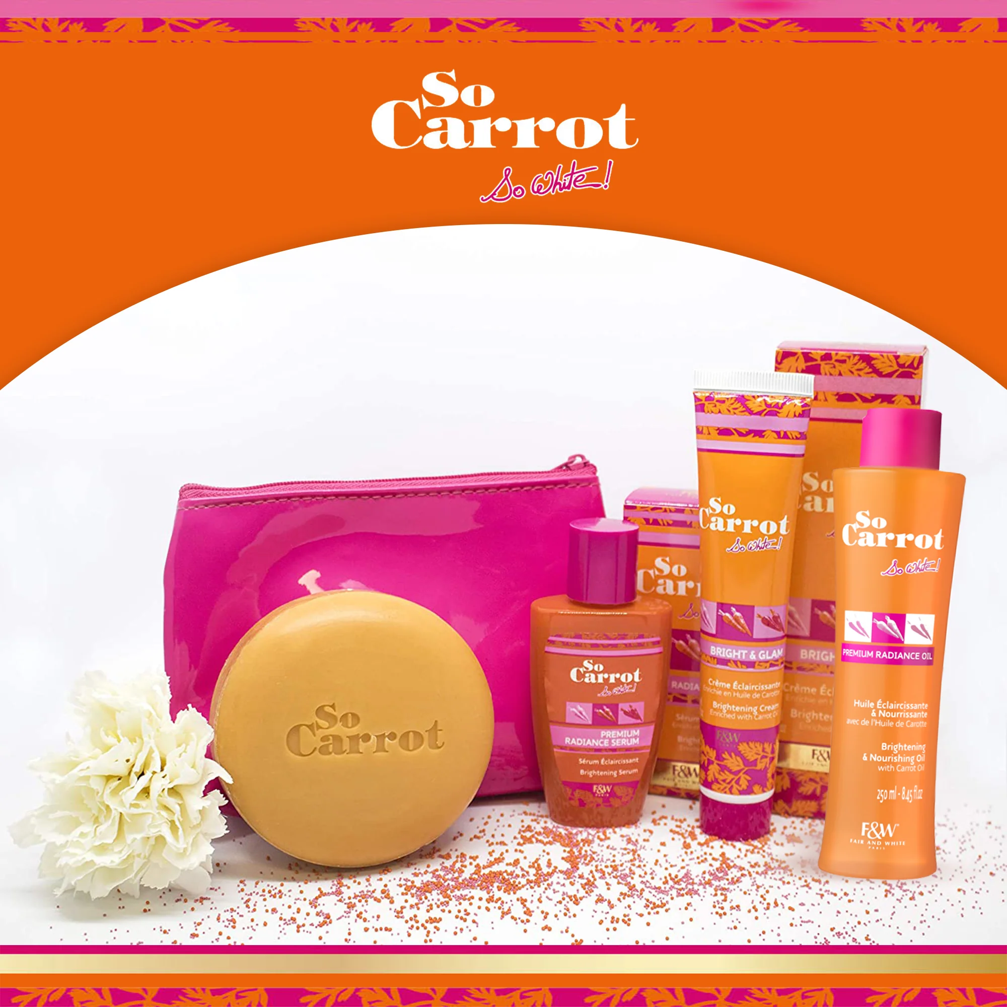 Fair and White So Carrot Brightening and Nourishing Oil 250ml / 8.4 fl oz - Image 6