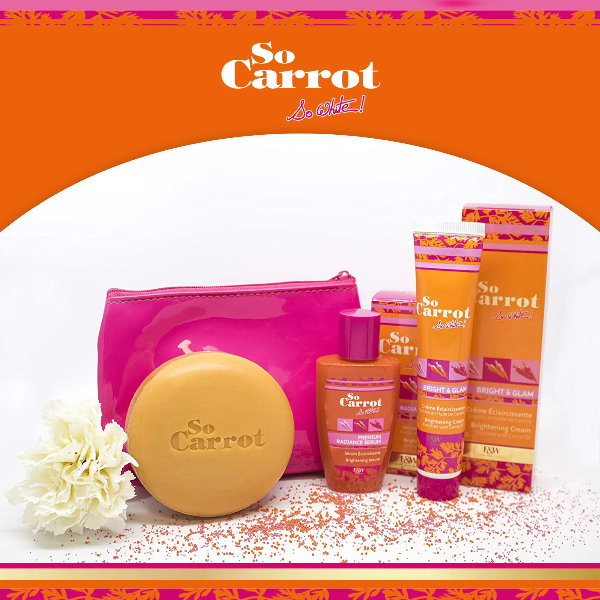 Fair and White So Carrot Brightening Serum 30ml / 1 fl. oz - Image 7